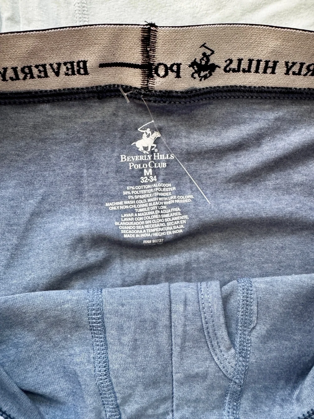 3 Pack Men’s Boxer Briefs Fly Front Tag Free, NWT Size M